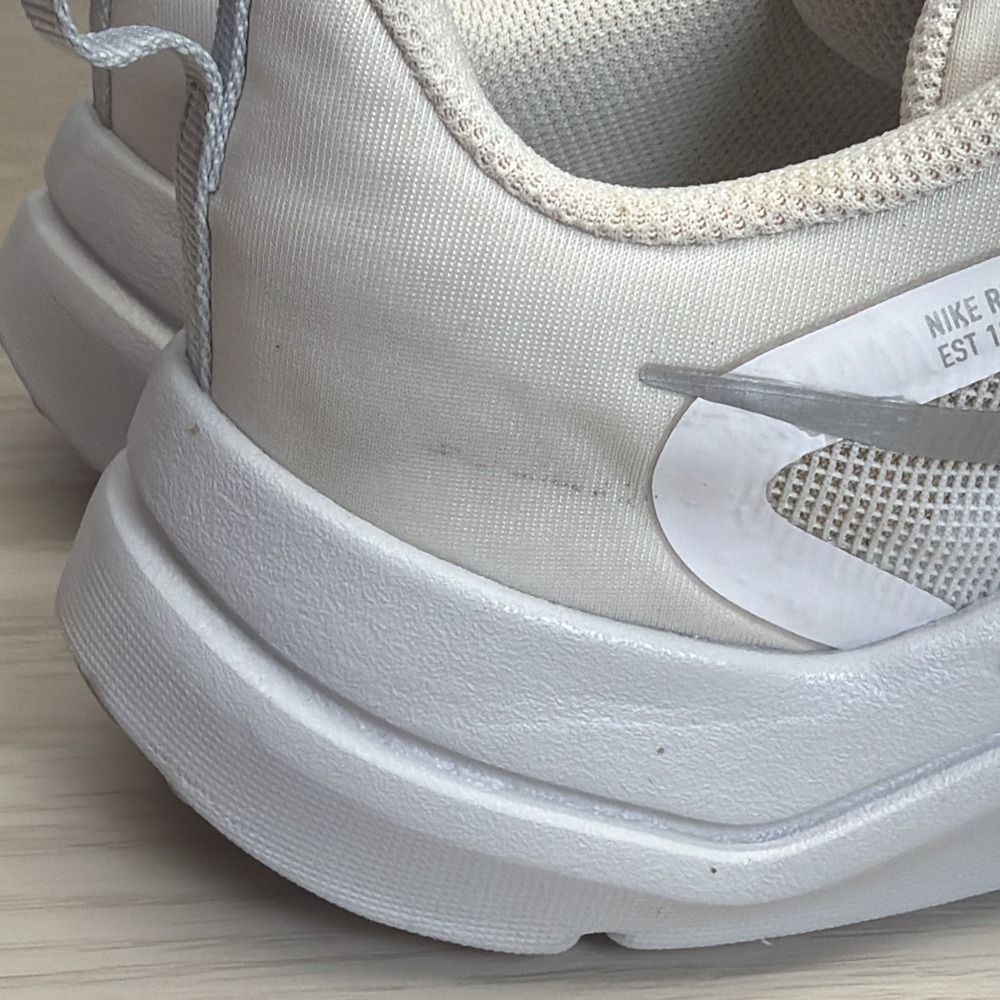 Nike Downshifter 12 White Low Top Lace Up Women's Athletic Sneaker New Size 11 - Picture 10 of 15
